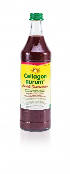 Cellagon aurum "Dunkle Sommerbeere" - Flasche